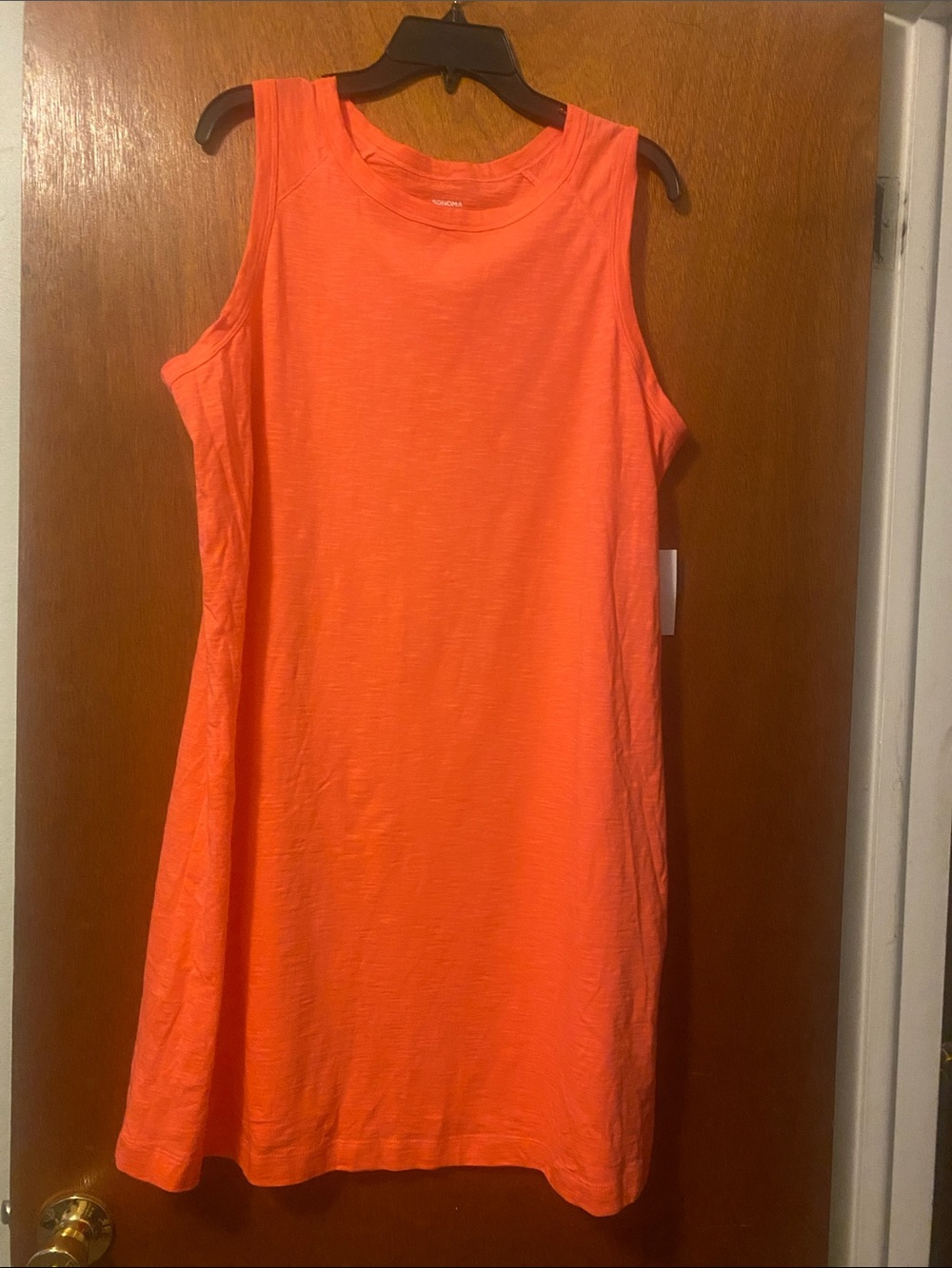 Sonoma Women’s Sleeveless Mini Dress - Peach